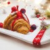 Ръчно изработена био ароматна свещ "Christmas Croissant"
